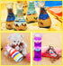 36-Pack DIY Scenic Sand Art Bottles - Vibrant Decorative Sand for Creative Projects