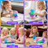 35PCS 3 4 5 6 7 8 Magnetic Blocks Travel, Mini Magnetic Blocks for Toddlers, STEM Building Cubes with Portable Iron