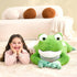 30" IKASA Giant Frog Stuffed Animal Plush Toy, Large Frogs Cute Plushie Toys for Kids Girls Boys