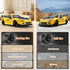 ReinbowRiff 1:14 4WD 2.4GHz 28km/h RC Drift Car, Drift Remote Control Car Drift RC Car, LED Lights,Racing and Drift
