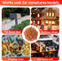 Civaner 350 Pcs Mini Bricks, Tiny Landscaping Bricks for Crafts, Realistic Fake Bricks for Dollhouse