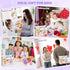 SANANT 4-8, Fabric Flower Bouquets Toys, DIY Arts and Crafts Toys for Kids Making Kit Build Own Bouquet, DIY