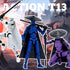 PkghoKids T13 Accessories,T13 3D Already Assembled Action Figure Multi-Jointed Movable Printed Toys (Black)