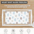 Streeyiu 52x28x8 Clouds Baby Crib Sheets for Boys Girls Cute Fitted Crib Sheet for Standard Crib and Toddler Mattress