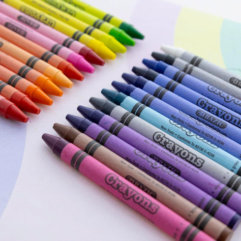 64 BAZIC Ct. Premium Quality Color Crayon