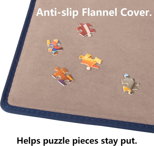1000 Tektalk Portable Puzzle Mat for Storage - Non-Slip Surface, Up to Pieces