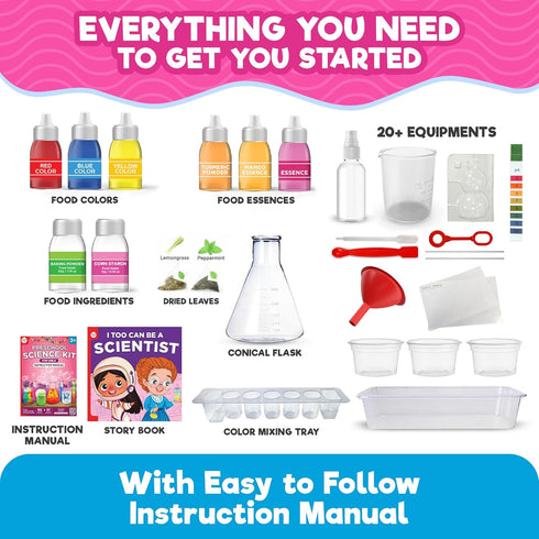 3-5 3-4-5 100+ Doctor Jupiter Preschool Science Kit for Girls Ages | Toddler Learning Activities, Birthday Gift Ideas