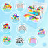 3000 4-6, 6-8, 8-12 Set Arts and Crafts Supplies for Kids Craft Kit Craft Box with Pipe Cleaners Arts and Crafts
