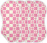 tplaotee 22x11in Peach Sun Checker Plaid Pattern Cotton burping Cloth Easy Care Baby wash Cloth for Unisex boy and Girl