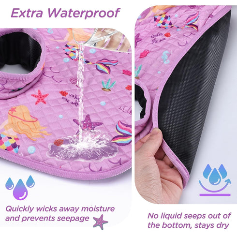 Piddle Pad Car Seat Liner- Waterproof Soft Car Seat Potty Training Protector, Travel-Friendly Baby Toddler Carseat