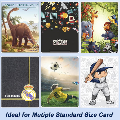 3000 Counts Card Sleeves TopLoaders for Trading Cards, Soft Clear Baseball Card Sleeves Plastic Card Protector