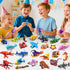 30 Pack 824PCS Sets 6+ Animals Easter Party Favors For Kids, Marine Animal Building Block for Easter Basket Fillers