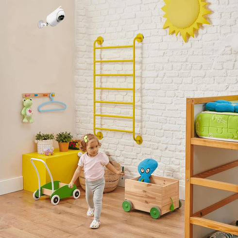 bonoch Adjustable Baby Monitor Wall Mount, Metal Holder Stand for Baby Camera (Not Included)