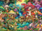 Buffalo Games - Aimee Stewart - Merry Mushroom Village Picnic - 1000 Piece Jigsaw Puzzle for Adults - Finished Puzzle