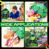 Eccliy 20 Pack Video Game Party Drawstring Bags - 12 x 10 Inch Goodie Bags for Game Party (Green)