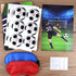 ELECLAND Pin The Soccer Game for Kids - Pin The Soccer on The Goal with Stickers, Football Party Games for Classroom