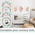 Baby Closet Size Dividers - Rustic Floral Nursery Closet Dividers for Baby Clothes - Month Dividers for Baby Girl