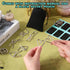 Set 8 Yilloog Metal Wire Puzzle of with Pouch, Brain Teaser Puzzles IQ Test Ring Disentanglement Unlock Interlock Game