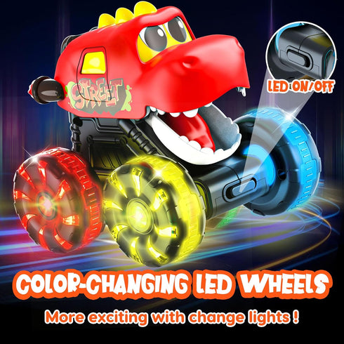 1-3, 1 2 3 4 5 2 3 4 Monster Truck Toys Dinosaur Cars for Toddlers Press and Go Cars Truck Toys for Year Old Boys Girls