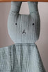 12 15 Marlowe & Co Organic Cotton Muslin Bunny Lovey Security Blanket, in x in (Sage)