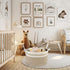 Large Cotton Rope Basket for Blankets, 22"x14" Toy Basket for Kids, Woven Laundry Basket for Clothes, Round White Brown