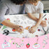 201pcs 24 12 (75 Set Shrink Paper Keychain Kit, Blank & Pre-Cut Sheets Patterns) Crafts Kits for Kids Adults, Shrinking
