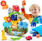 Animals Montessori Toddler Toys for 2-7 Year Old Boys Girls, Wooden Animal Blocks Stacking Toy, Educational Fine Motor