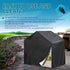 MRWiZMS 420D 48" 67" 64" Playhouse Cover, Oxford Outdoor Playhouse Covers L x W x H Waterproof UV-Proof and Dust-Proof
