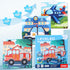 Magnetic Puzzles for Kids Ages 3-6 - Vehicle Puzzles 12-16-20 Piece Jigsaw Puzzles for Toddler Travel Toys