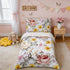 Toddler Bedding Set for Girls, 4 Piece Toddler Comforter Bed Sets, Ultra