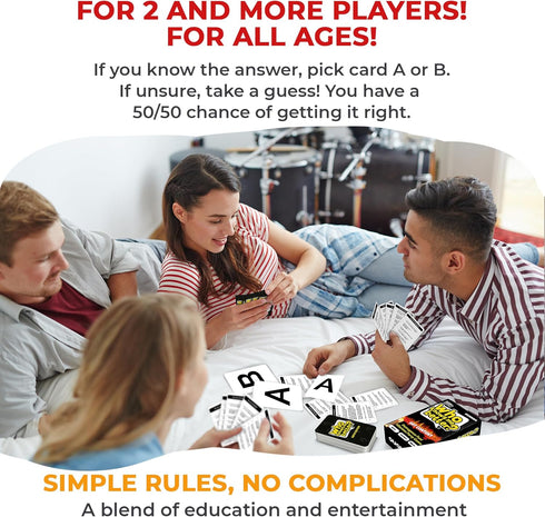 QUOKKA Fun Card Board Game for Adults - Bachelorette Party Game - 500 Questions | Know Your Friends' Dark Sides