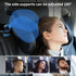 2 QRabbit Adjustable Car Headrest Pillow, U-Shaped Head Support Neck Pillows, Car Travel Sleeping Headrest Pillow