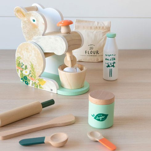 Manhattan Toy Bunny Hop Mixer, Toddler & Kids Pretend Play Cooking Toy Set
