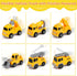 6 3-5-7, 3 4 5 6 7+ Construction Toy Trucks with Construction Vehicles, Sound Light Transport Carrier Truck