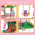 CSNRHG Set 504 6+ Dream Tree House Friends Building Friends Construction Educational Toy Pieces Gifts for Girls Teens