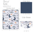 3 Set, Tummy Trend Lab Prehistoric Dinos Piece Crib Bedding Can Be Used As A Blanket Or A Playmat for Time, Includes