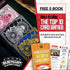 Infinitum Ghost Playing Cards - White & Red Deck with FREE Card Game eBook - Premium Standard Size