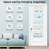 Closet 5-Tier Clastyle Dinosaur Over the Door Organizer Tree Nursery Hanging Storage Organizer for Kids Clothes Diaper