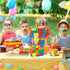 Lemicin 7 7th 16 10.6 3 Number Pinata Building Blocks with Pinata Stick Blindfold Birthday Party Decorations Happy