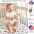 Sweet Jojo Designs Fitted Baby Crib Sheets (Woodland Mushroom) for Boys or Girls, Infant Nursery, Toddler Room