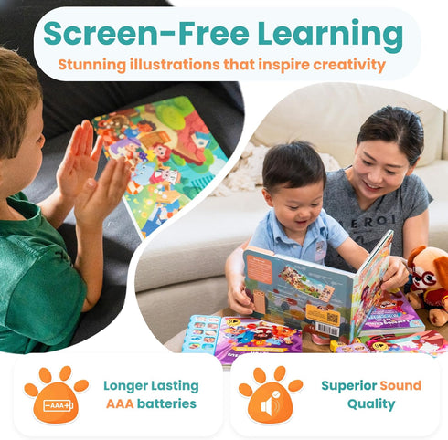 10 1-5, 1-3 GO GO Songs of Creation and Praise: Christian Baby Books with Songs, Singing Toy, Sound Play for Ages
