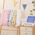 40 31 Inches Cozy Ruffle Cotton Pointelle Knitted Baby Blanket, x Soft Newborn Swaddle Blanket for Girls, Crib Stroller