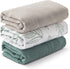 Muslin Swaddle Blankets for Newborn, 3 Pack, Large 38 x 40 inches Breathable Soft Receiving Blanket, Toddler Gift