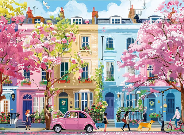 Nitktaia 500 Pieces Jigsaw Puzzles for Adults,Beautiful Spring Puzzle for Teens Adults Elderly,