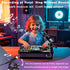 Microphone,Bluetooth,8 Set 3 4 5 6 7 8+ RedCrab Kids DJ Mixer Table with Piano Keys, LED Lights, Interactive Music Toy