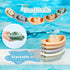 1-3, 15 6-12 AMCHSURI Animal Bath Toys with Floating Boats for Toddlers PCS Mold Free Bathtub Toy for Infants Months
