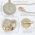 Set Custom Any Name Can Make Personalized Bling Pacifier and Pacifier Clip (Rose Gold)