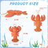 23" 3.3 Niuniu Daddy | Pound Lobster Weighted Stuffed Animals for Kids Adults, Large Lobster Weighted Plush Toys Animal