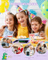 KOKODI 10 Inch LCD Writing Tablet for Kids - Colorful Drawing Tablet, Educational Learning Toys for Age 3-12 Years Old,