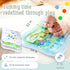 Tummy Tummy Time Water Mat for Babies XXL Sensory Baby Water Play Mat Award-Winning Infant Activity Mat for Motor
